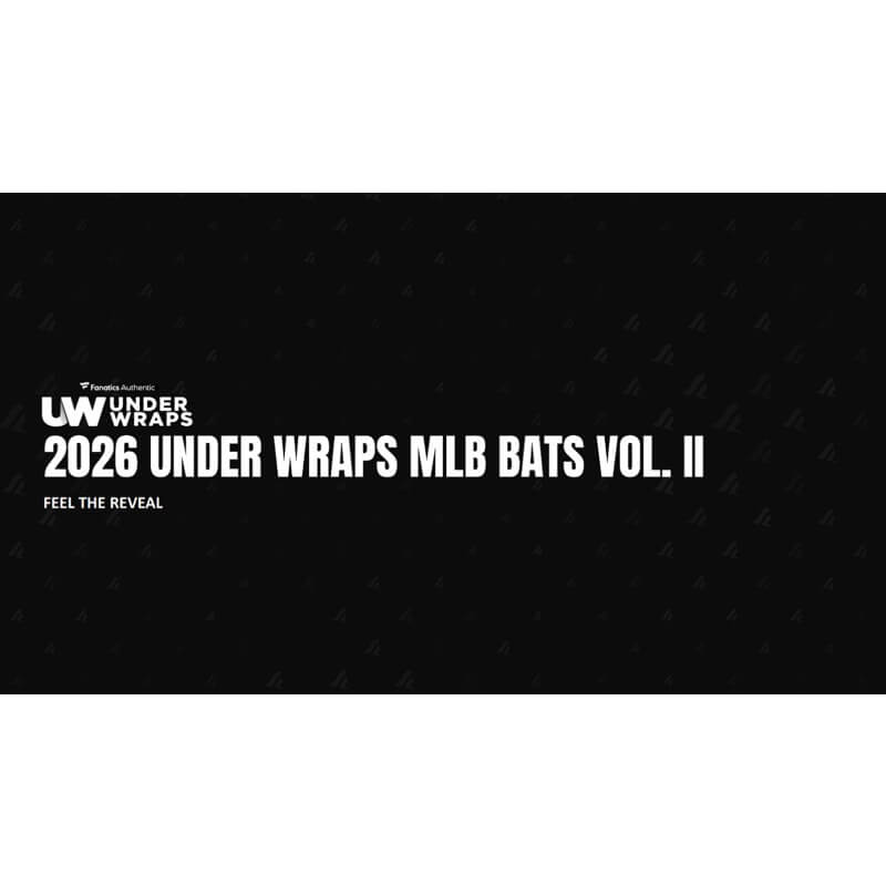 2026 Under Warps MLB Bats Vol II 簽名球棒