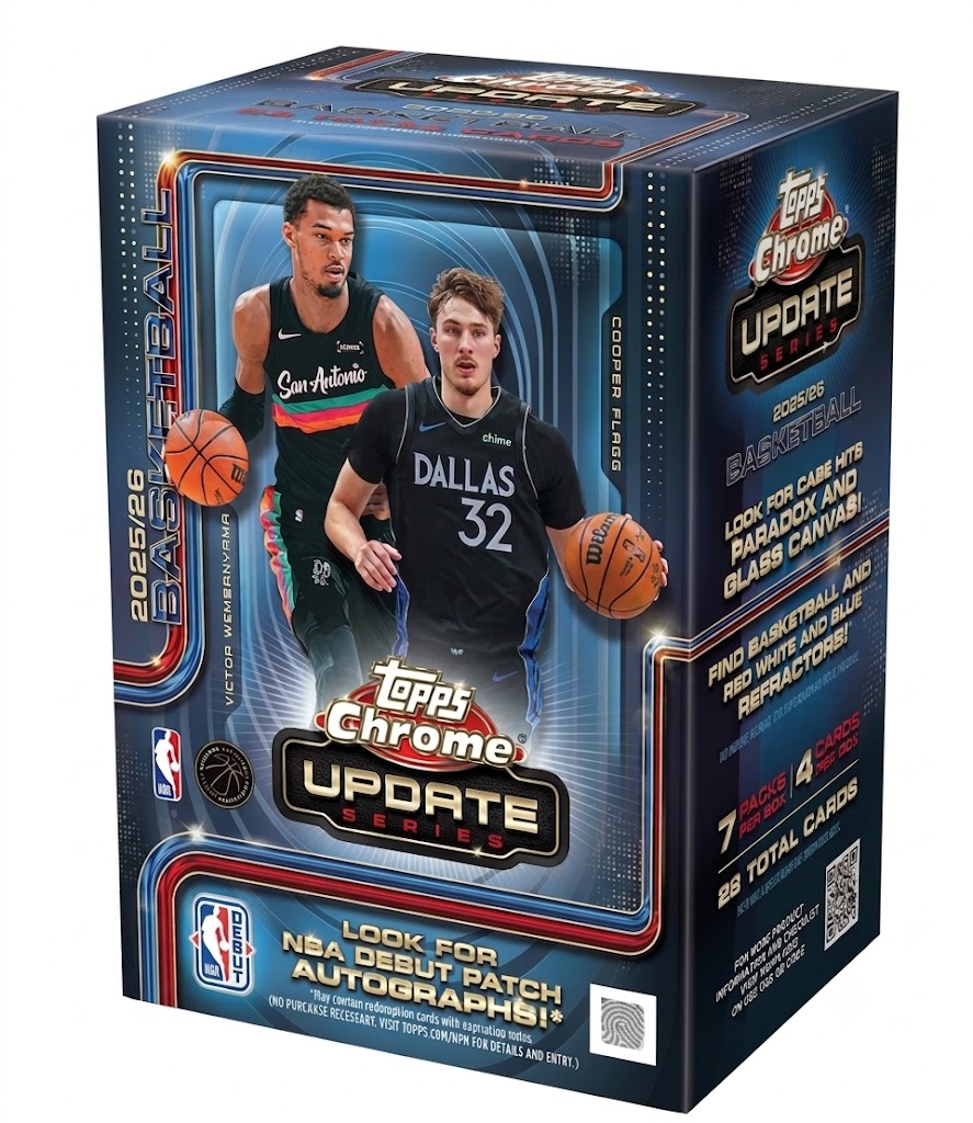 2026 Topps Chorme Update Value Box